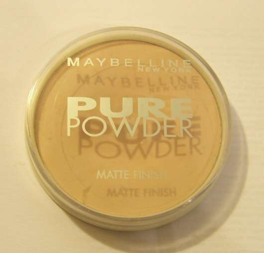 Test - Puder - Maybelline New York Pure Powder Matte 