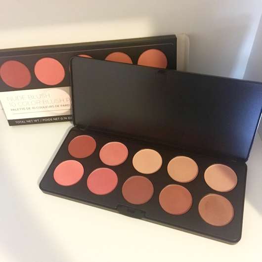BH Cosmetics 10 Color Blush Palette, Nude Blush - Buy Online in UAE. | Beauty Products in the 
